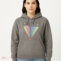 Good Vibes Retro Rainbow Hoodie thumb 5