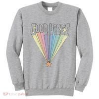 Good Vibes Retro Rainbow Sweatshirt thumb 0