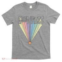 Good Vibes Retro Rainbow T-Shirt thumb 0