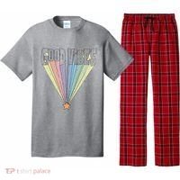 Good Vibes Retro Rainbow Pajama Set thumb 0