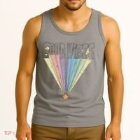Good Vibes Retro Rainbow Tank Top thumb 3