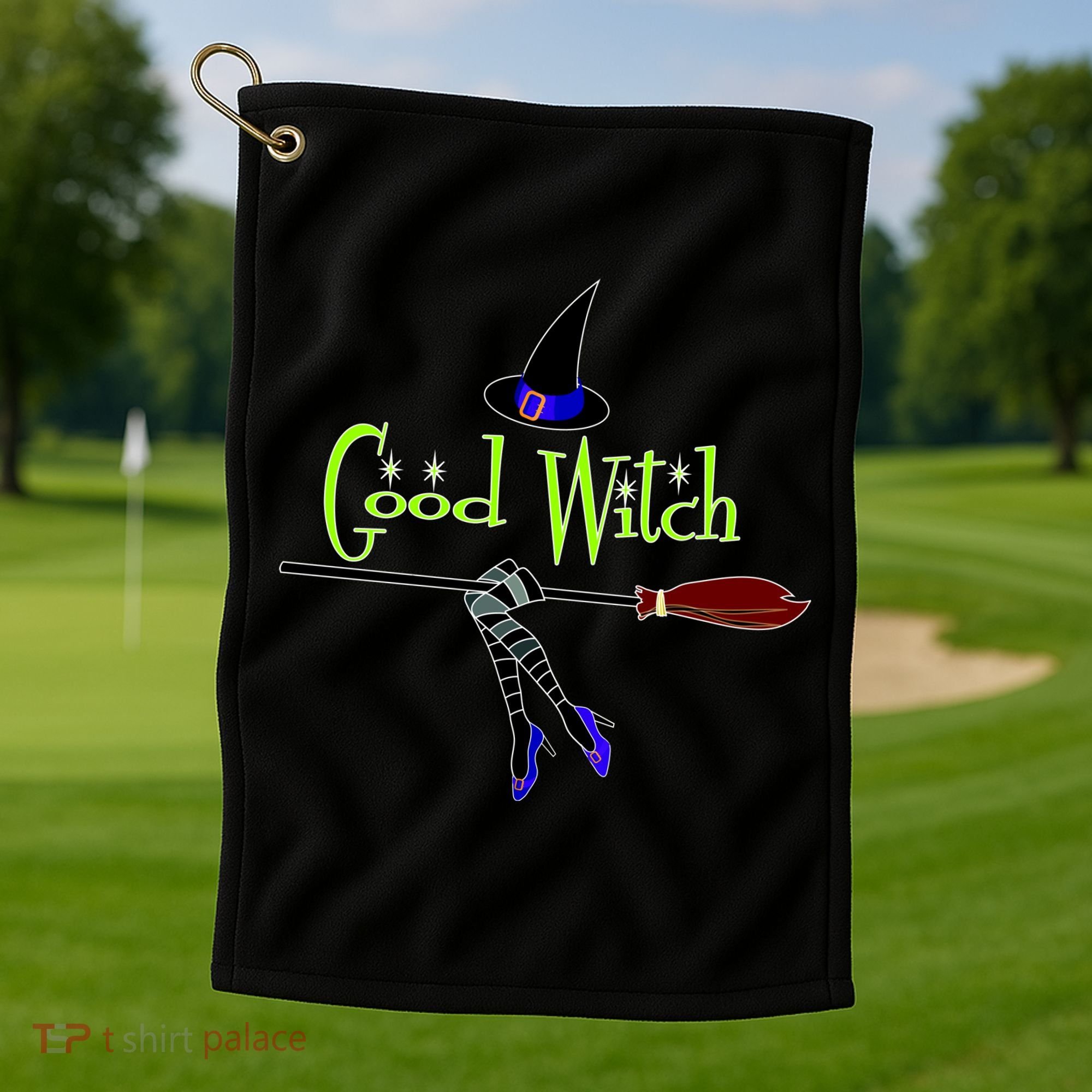 Good Witch Golf Towel