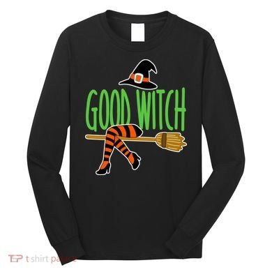 Good Witch Funny Halloween Long Sleeve Shirt