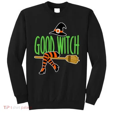 Good Witch Funny Halloween Sweatshirt