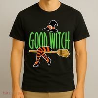 Good Witch Funny Halloween T-Shirt thumb 3