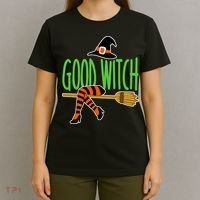Good Witch Funny Halloween T-Shirt thumb 4