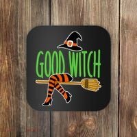 Good Witch Funny Halloween Coaster thumb 0