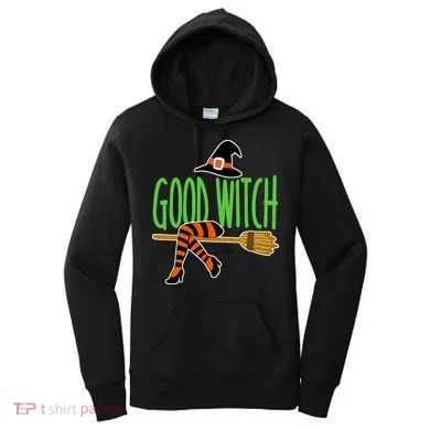 Good Witch Funny Halloween Women's Hoodie