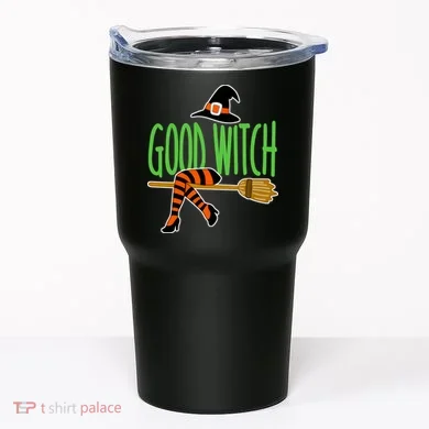 Good Witch Funny Halloween Tumbler