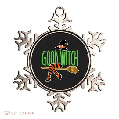 Good Witch Funny Halloween Ornament
