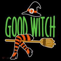 Good Witch Funny Halloween Baby Bodysuit thumb 2