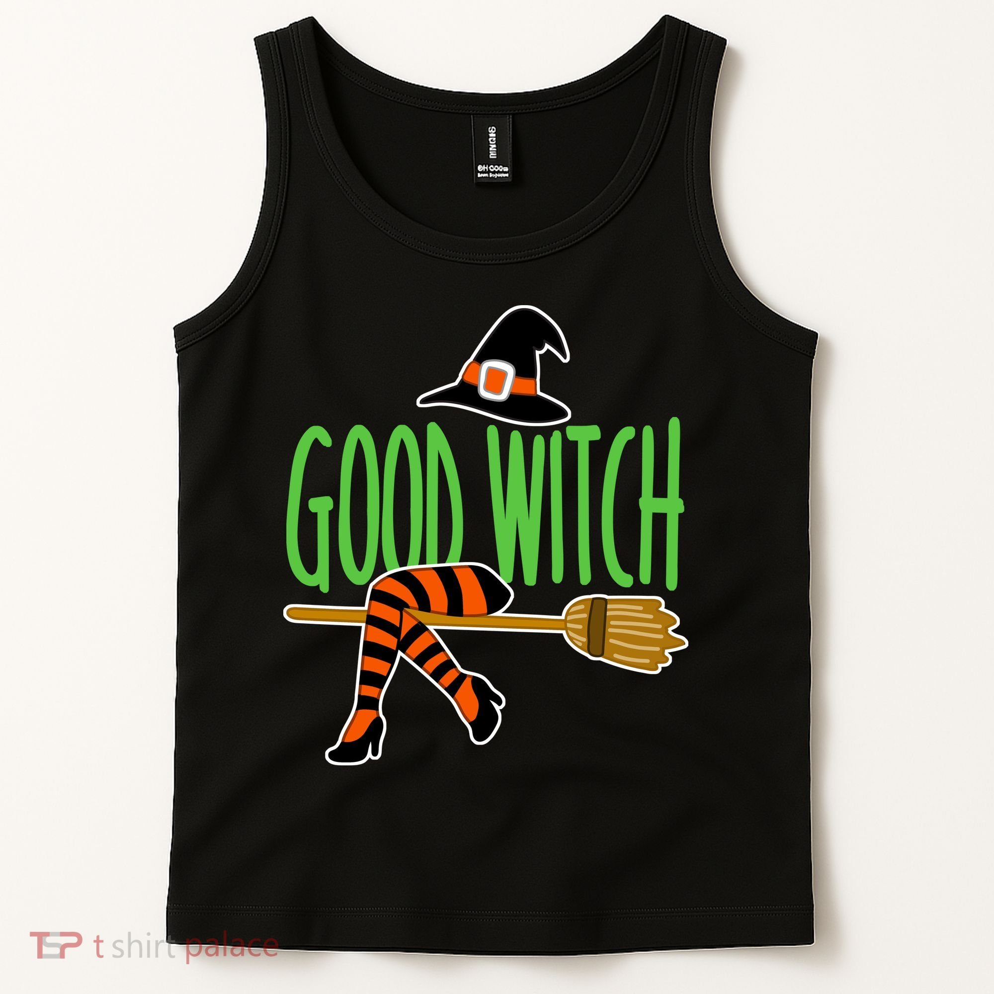 Good Witch Funny Halloween Tank Top