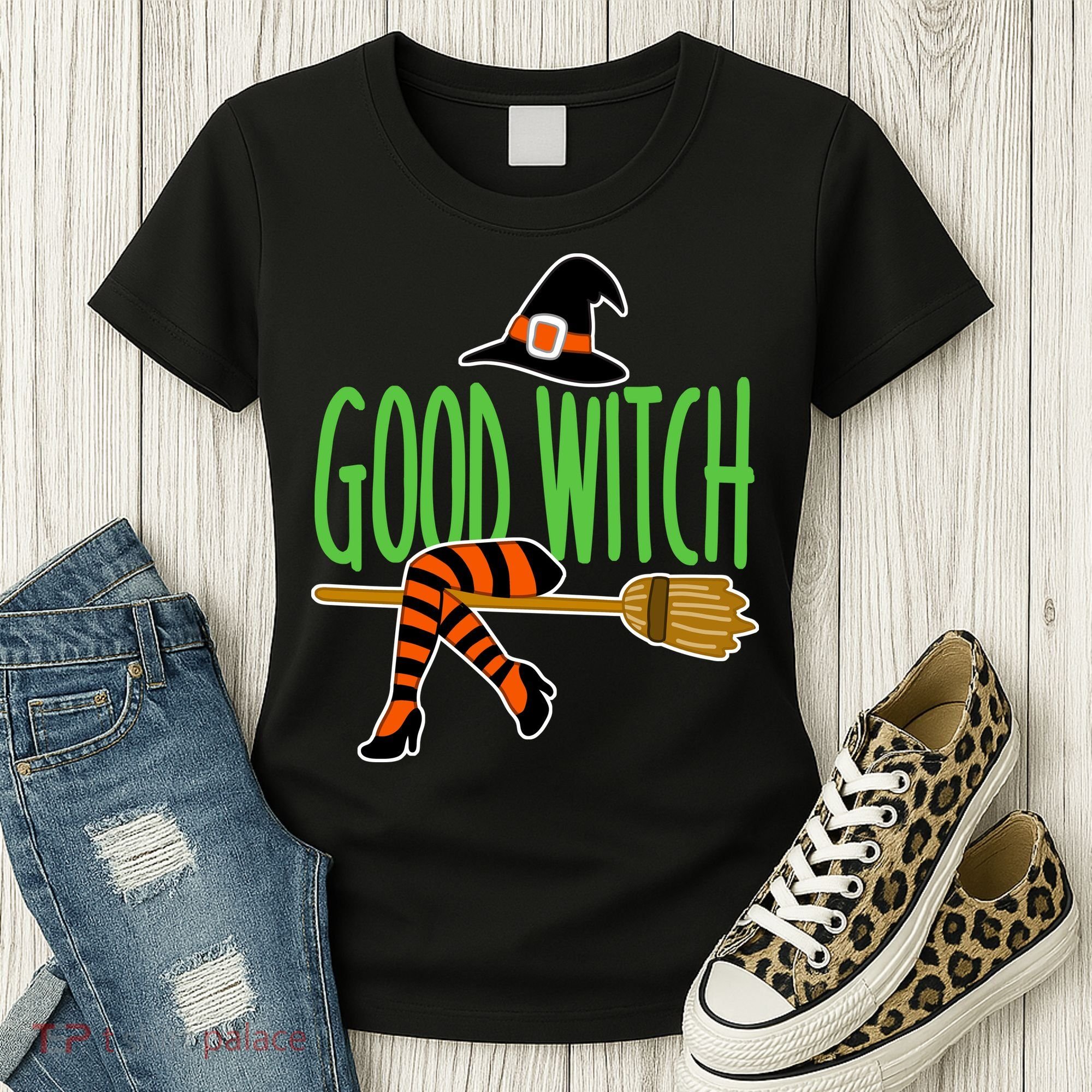 Good Witch Funny Halloween Women's T-Shirt