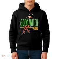 Good Witch Funny Halloween Kids Hoodie thumb 4