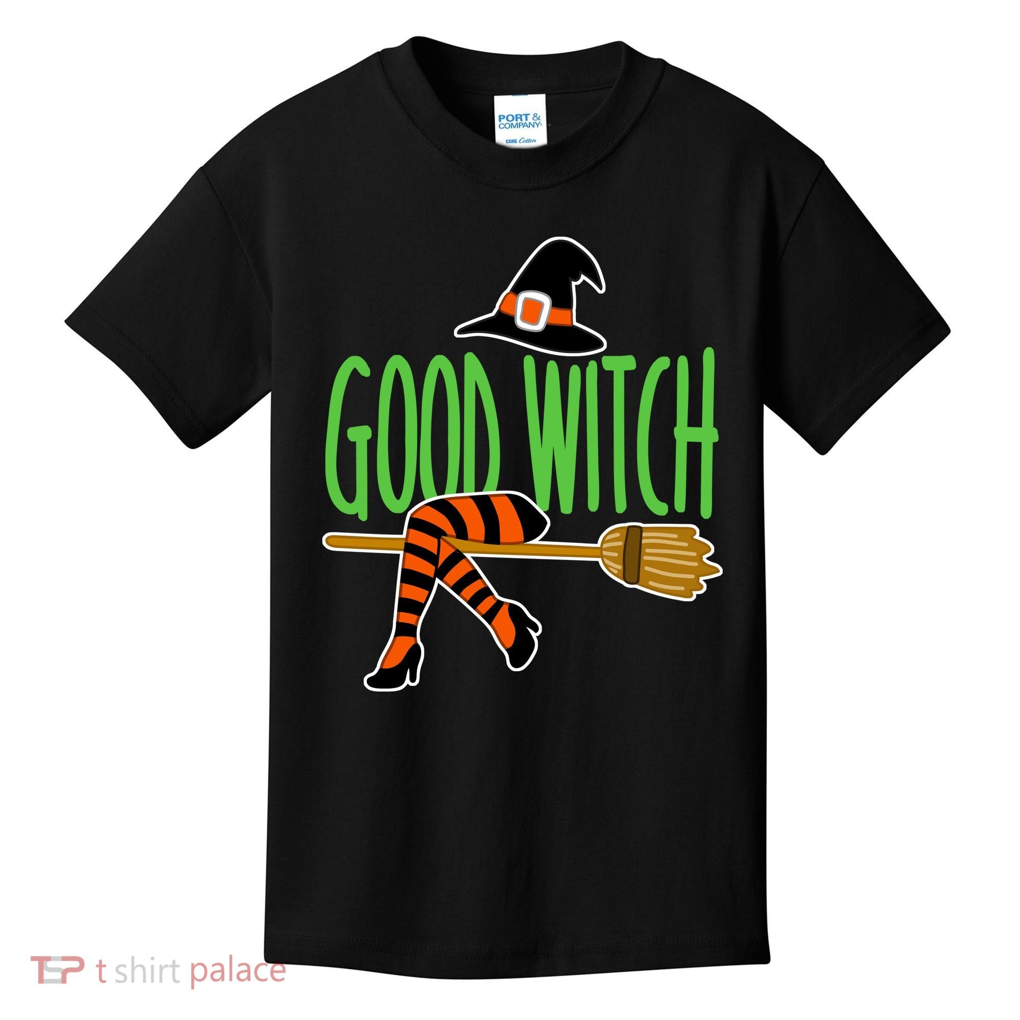 Good Witch Funny Halloween Kids T-Shirt