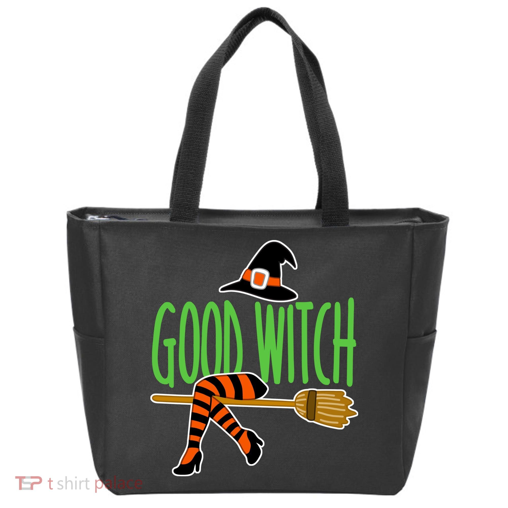 Good Witch Funny Halloween Tote Bag