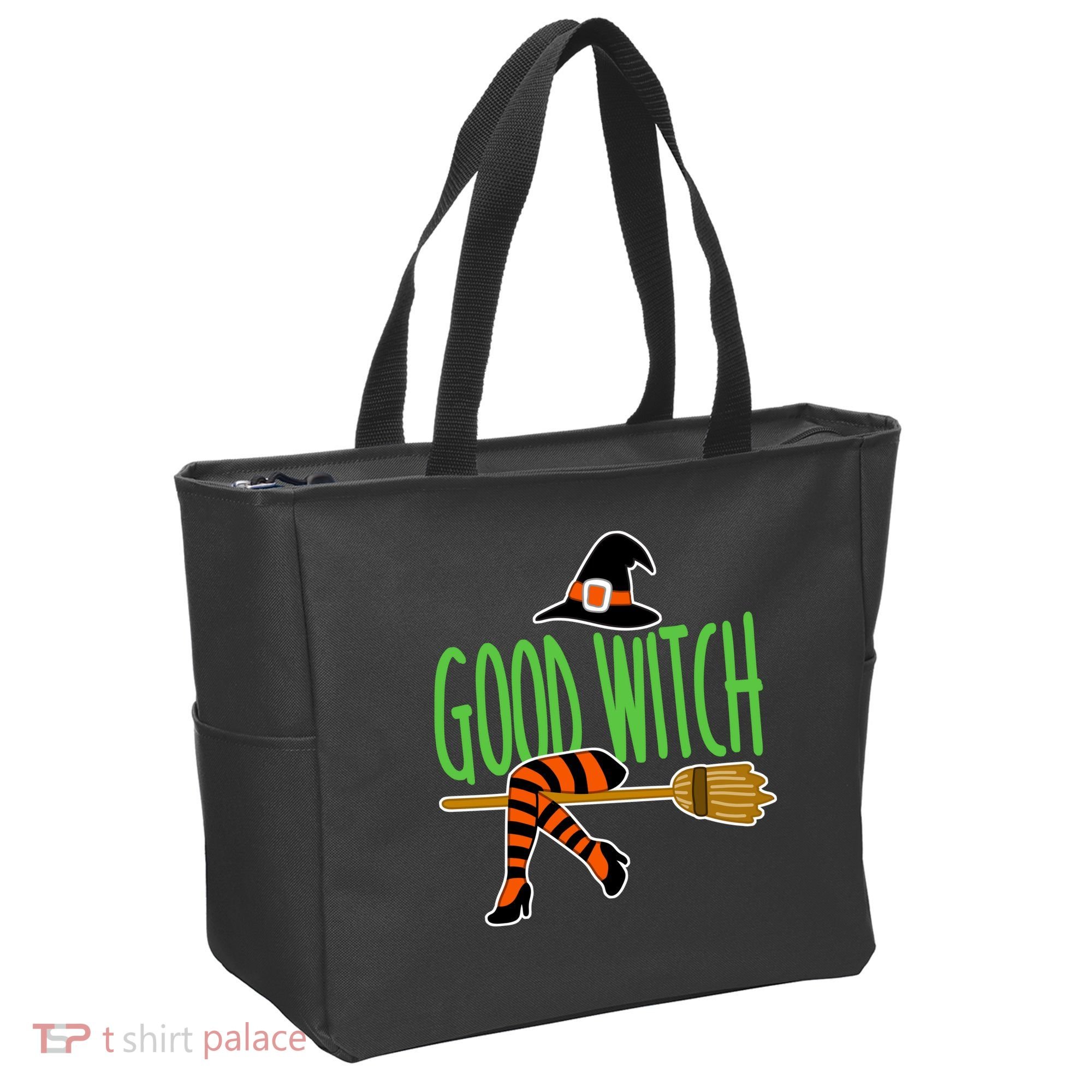 Good Witch Funny Halloween Tote Bag