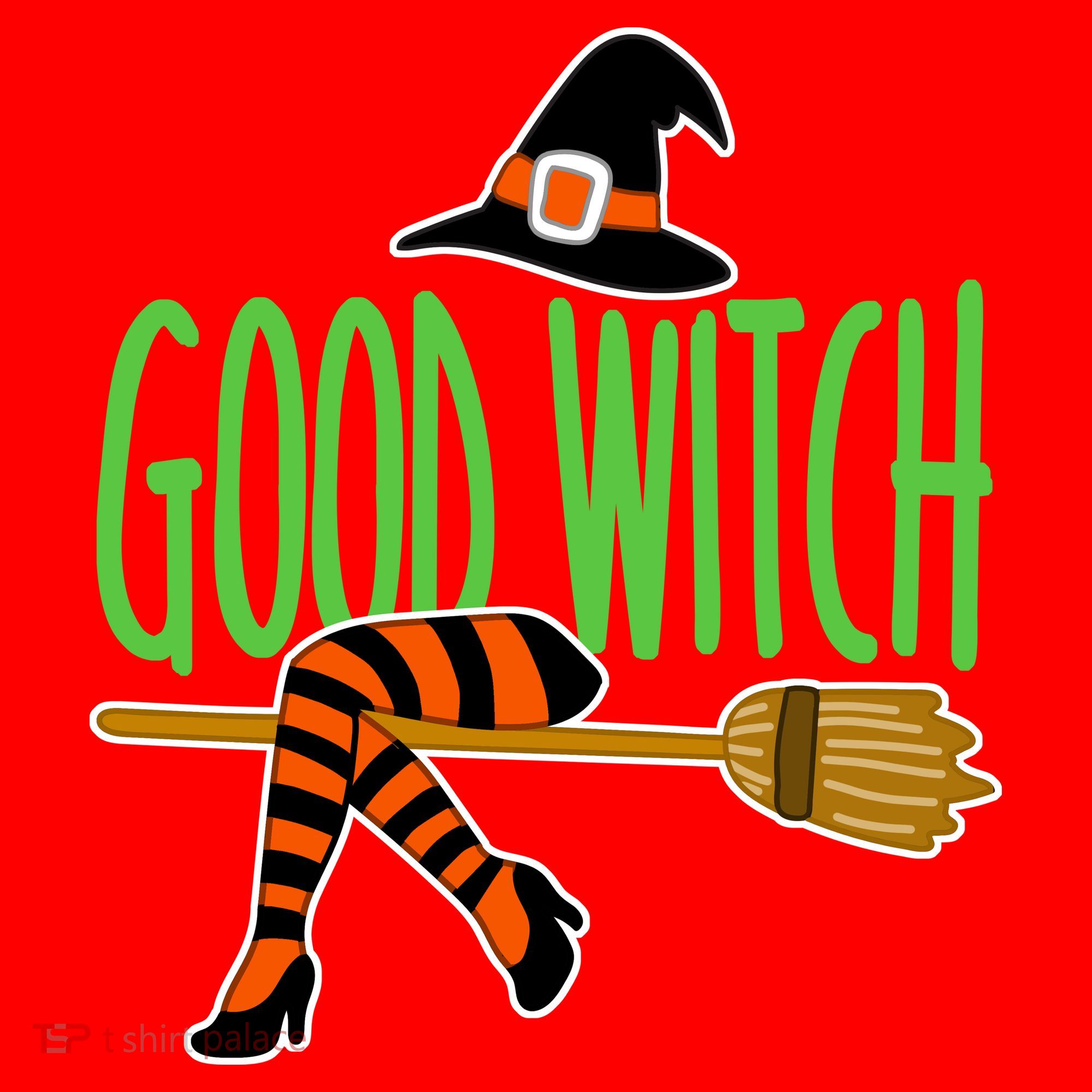Good Witch Funny Halloween Santa Hat