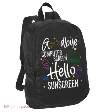 Goodbye Computer Screen Hello Sunscreen Port Authority Crush Ripstop Backpack