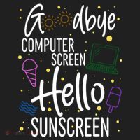 Goodbye Computer Screen Hello Sunscreen Tumbler thumb 3