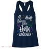 Goodbye Computer Screen Hello Sunscreen Women's Tank Top