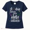 Goodbye Computer Screen Hello Sunscreen Women's T-Shirt
