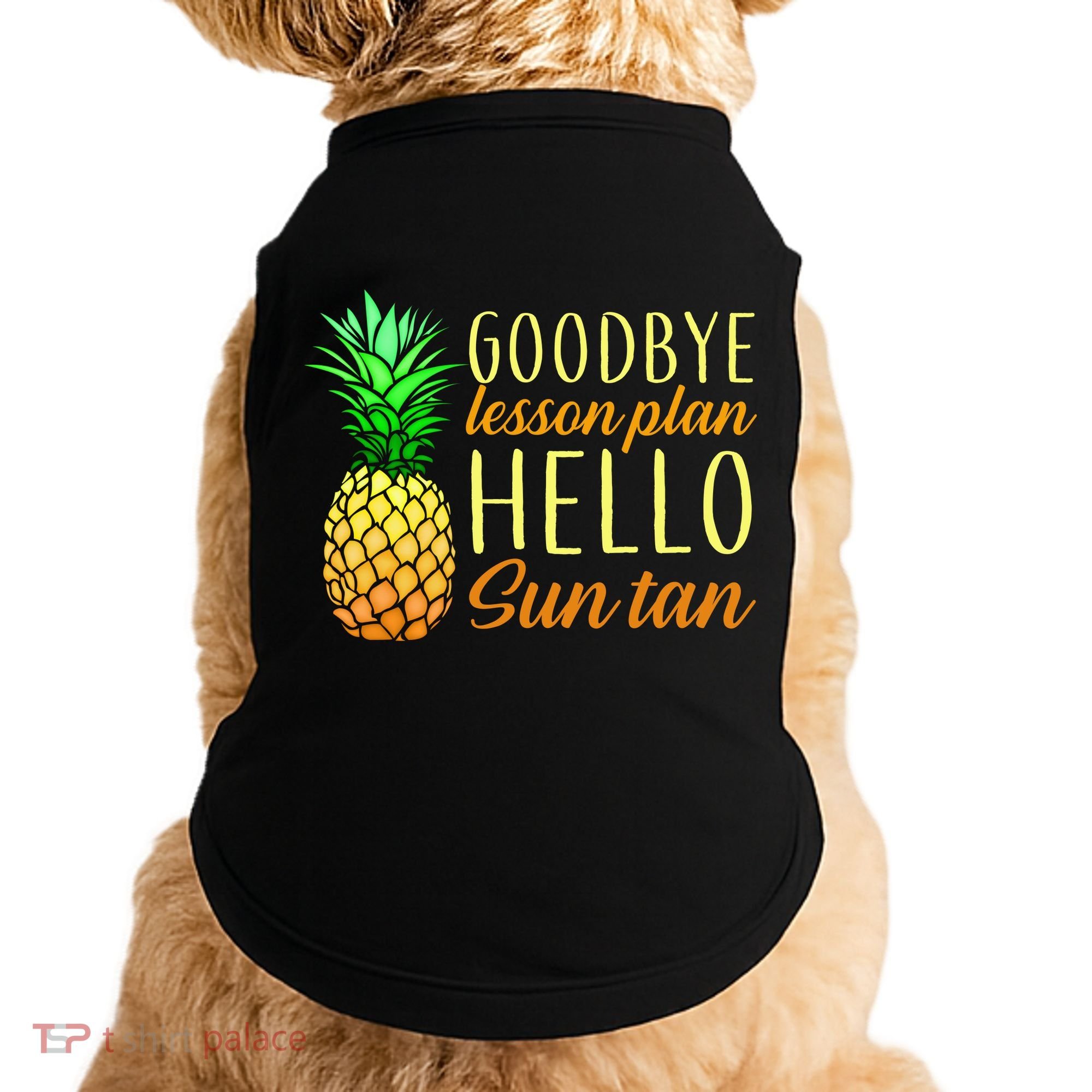 Goodbye Lesson Plan Hello Sun Tan Doggie Tank