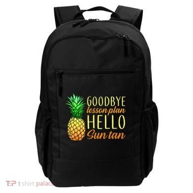 Goodbye Lesson Plan Hello Sun Tan Backpack