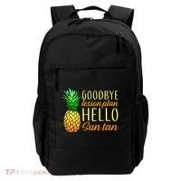 Goodbye Lesson Plan Hello Sun Tan Backpack thumb 0
