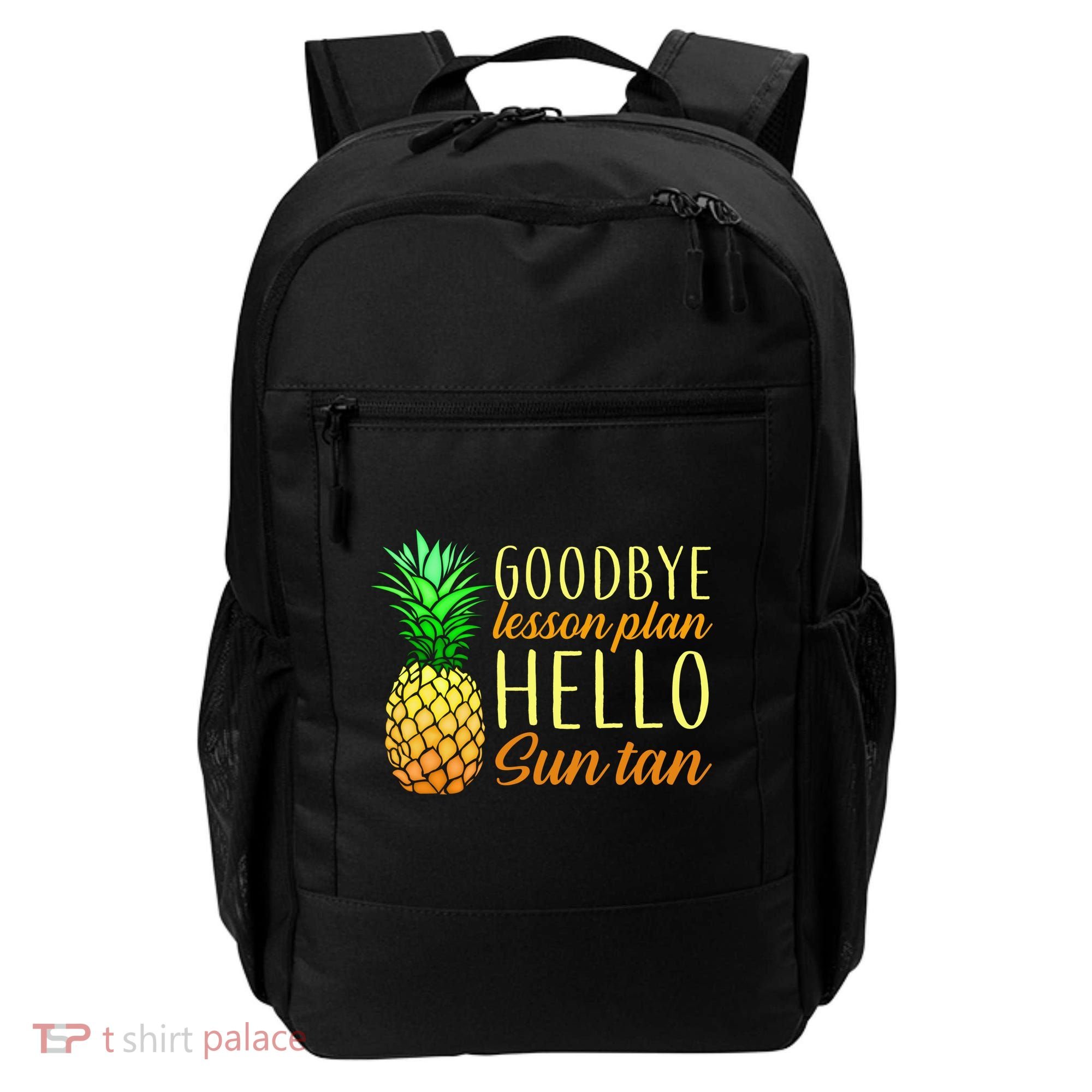 Goodbye Lesson Plan Hello Sun Tan Backpack