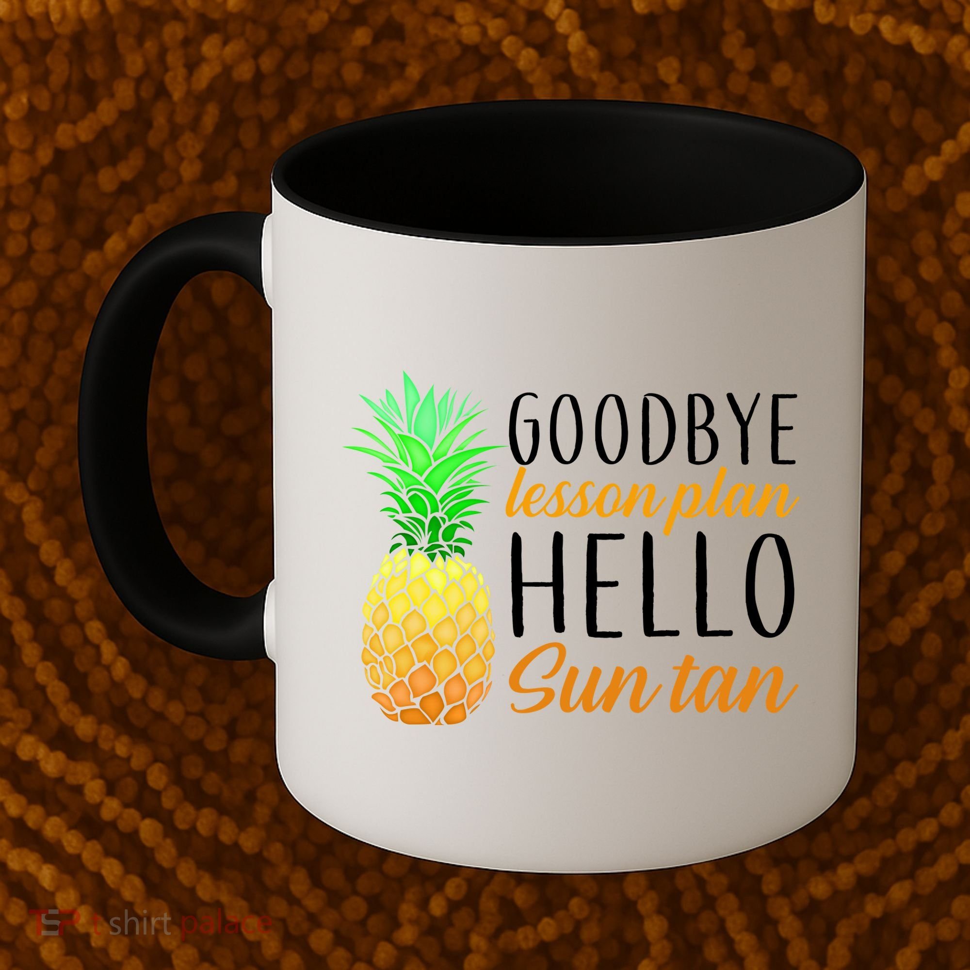 Goodbye Lesson Plan Hello Sun Tan Coffee Mug
