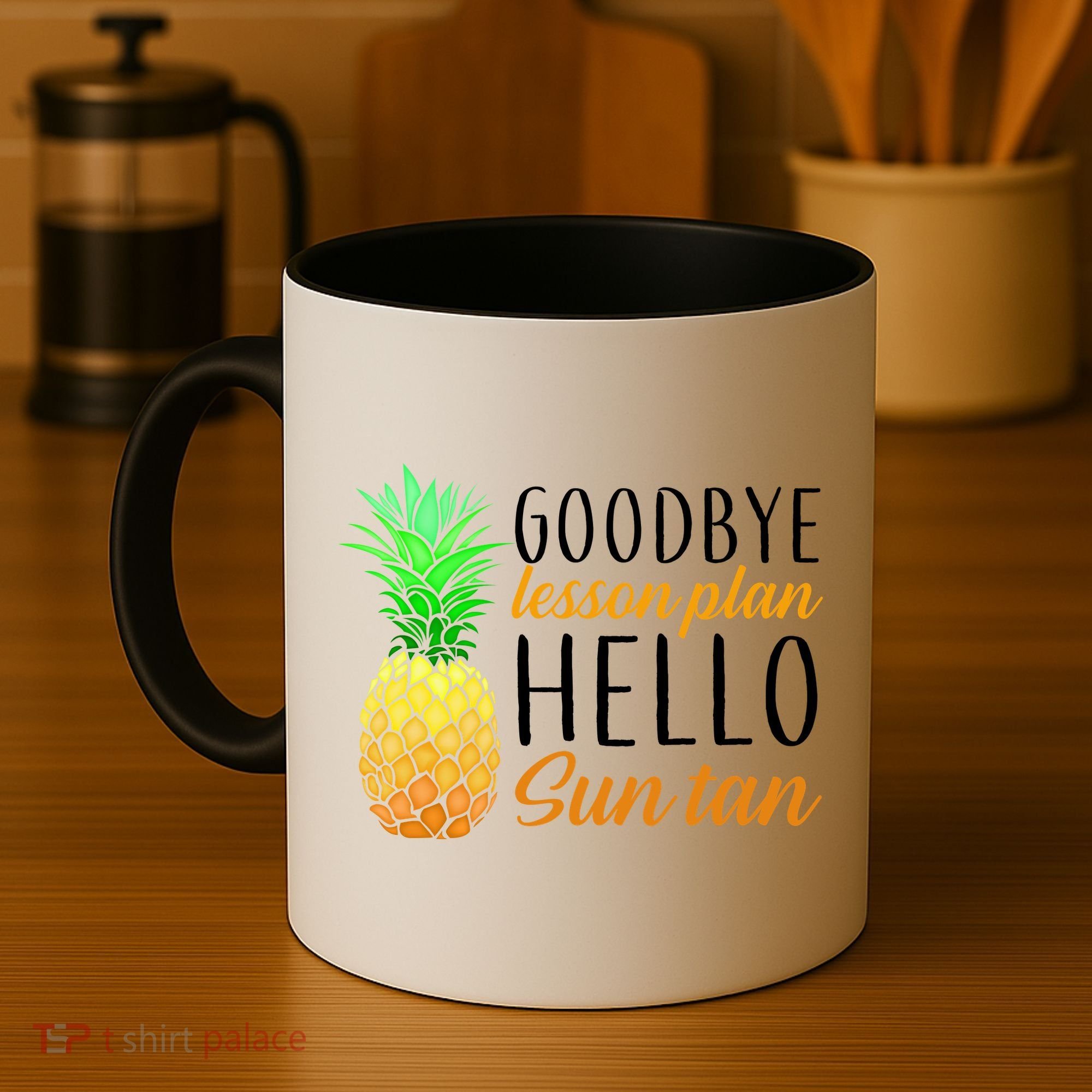 Goodbye Lesson Plan Hello Sun Tan Coffee Mug