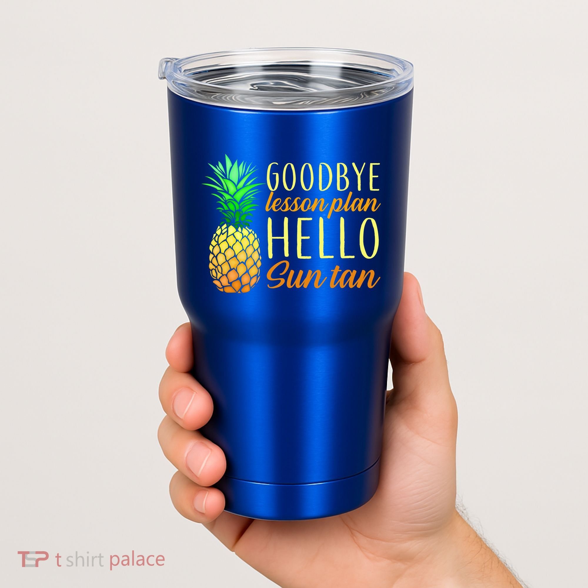 Goodbye Lesson Plan Hello Sun Tan Tumbler
