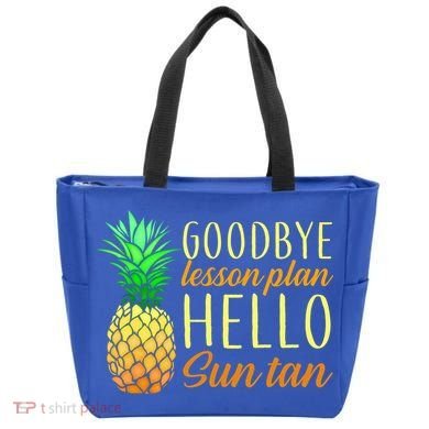Goodbye Lesson Plan Hello Sun Tan Tote Bag