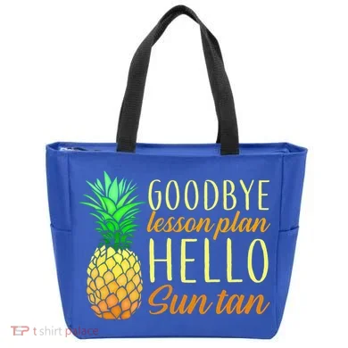 Goodbye Lesson Plan Hello Sun Tan Tote Bag