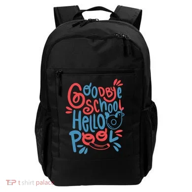 Goodbye School Hello Pool Backpack