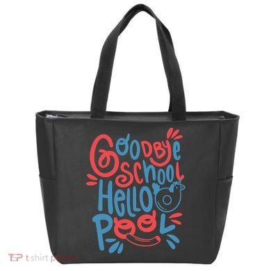 Goodbye School Hello Pool Tote Bag