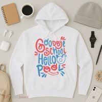 Goodbye School Hello Pool Hoodie thumb 3