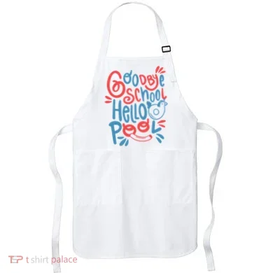 Goodbye School Hello Pool Apron
