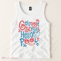 Goodbye School Hello Pool Tank Top thumb 2
