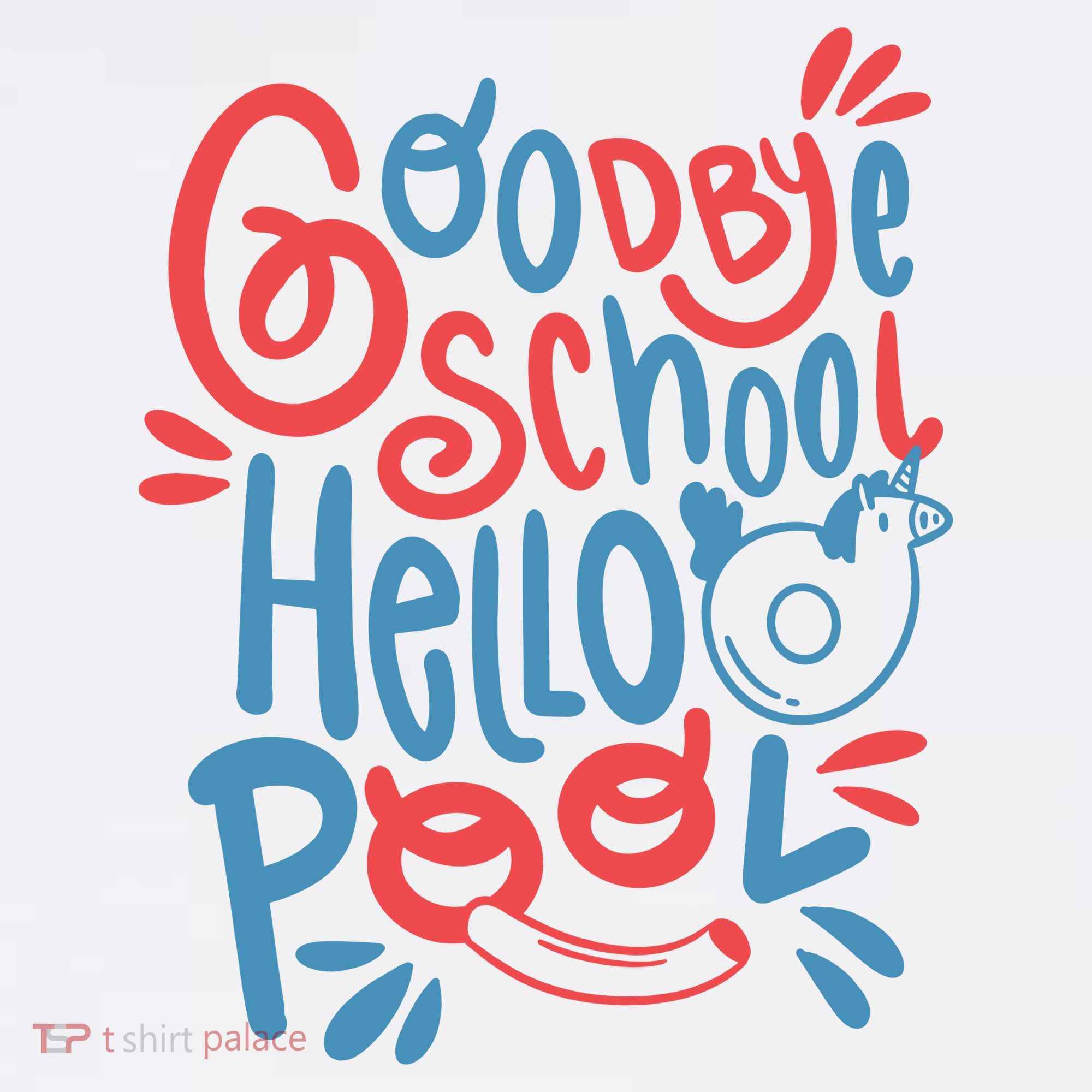 Goodbye School Hello Pool Women's Long Sleeve Shirt