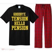 Goodbye Tension Hello Pension Pajama Set thumb 0