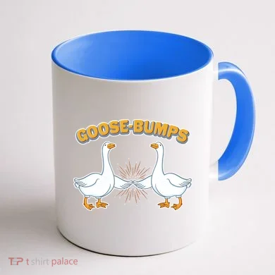 Goose Bumps Coffee Mug back