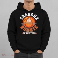 Grandma Of Rookie 1st Birthday Basketball Family Matching Hoodie thumb 0