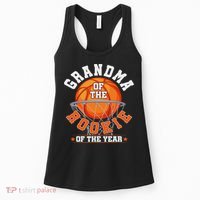 Grandma Of Rookie 1st Birthday Basketball Family Matching Women's Tank Top thumb 0