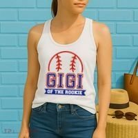 Gigi Of Rookie 1st Birthday Baseball Theme Matching Party Women's Tank Top thumb 2