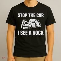 Geologist Outfit Rock Collector Stop The Car I See A Rock T-Shirt thumb 3