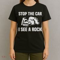 Geologist Outfit Rock Collector Stop The Car I See A Rock T-Shirt thumb 4