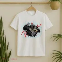 Gorilla Crashing Stock Market T-Shirt thumb 2