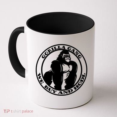 Gorilla Gang We Buy And HODL Meme Stonk Coffee Mug